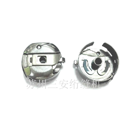 單針絎縫機(jī)配件梭殼帶彈片帶過線孔防斷線 大梭殼梭芯套 新款